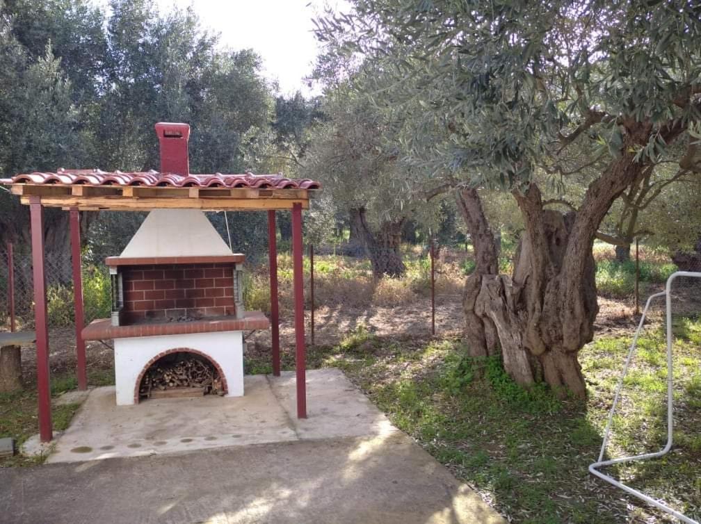 The Small House In The Olive Grove 레포카스트론 외부 사진